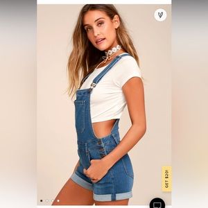 Lulus Denim Overalls